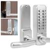 Digital Door Lock, 4-7 Digit Keypad Lock, Waterproof, Battery-Free, Secure, Anti-Theft Lock for Homes, Apartments, Hotels