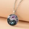 2025 New Fashion Korean Style Jewelry Necklace Pendant & Ring - Multiple Versatile Styles: Flower & Butterfly Design