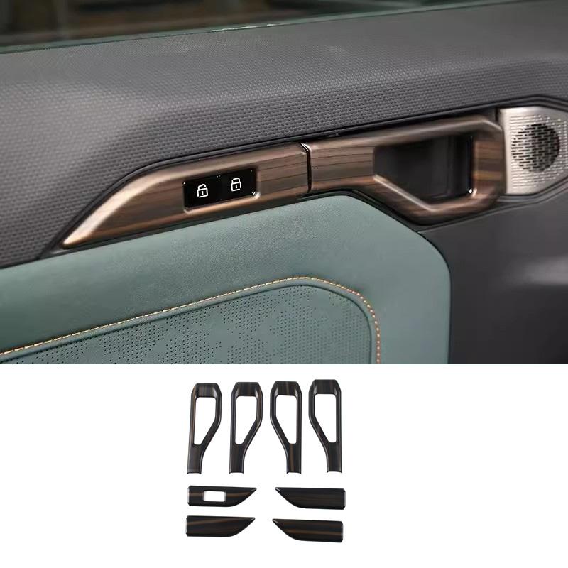 LHD For Chery Jetour Traveller T2 2024 Inner door armrest handle cover window lift switch glass contorl cover accessories