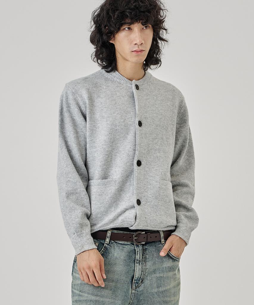 The-Abon Ter Button Cardigan Brick