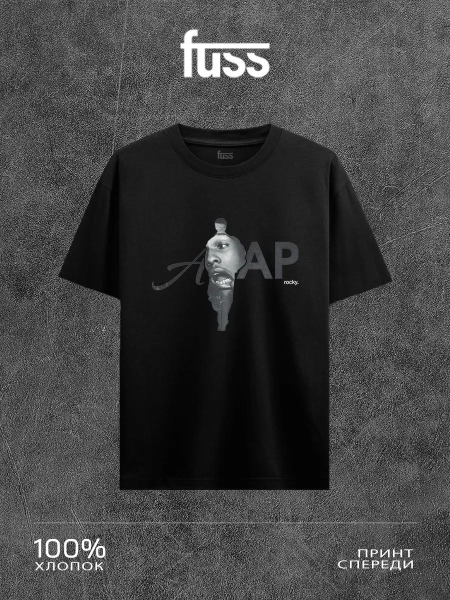 Футболка с принтом ASAP Rocky 2XL