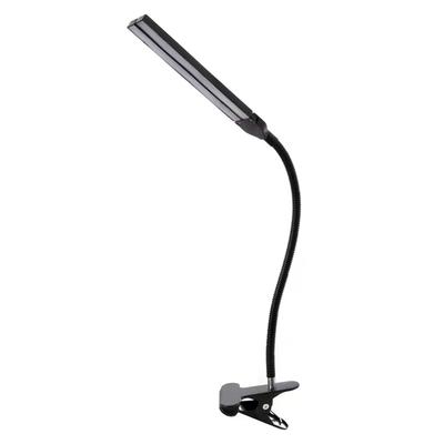 Lampă de birou cu clips cu cap dublu, protecție pentru ochi, LED dimabil, lumină de noapte pentru studenți, copii, birou, lectură