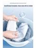 No-Rub Whitening Bleach for Lab Coats & Bedding with Stain Remover and Antibacterial Detergent