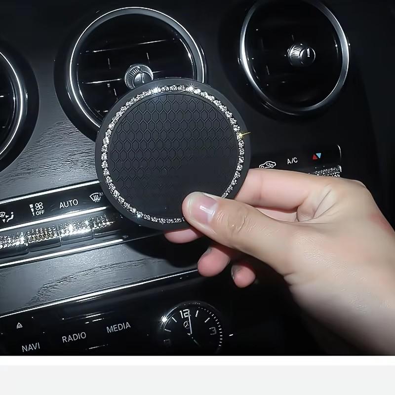 Car Coaster Water Cup Bottle Holder Anti-slip Pad Mat Silica Gel Waterproof For Interior Decoration Car Styling Accessories