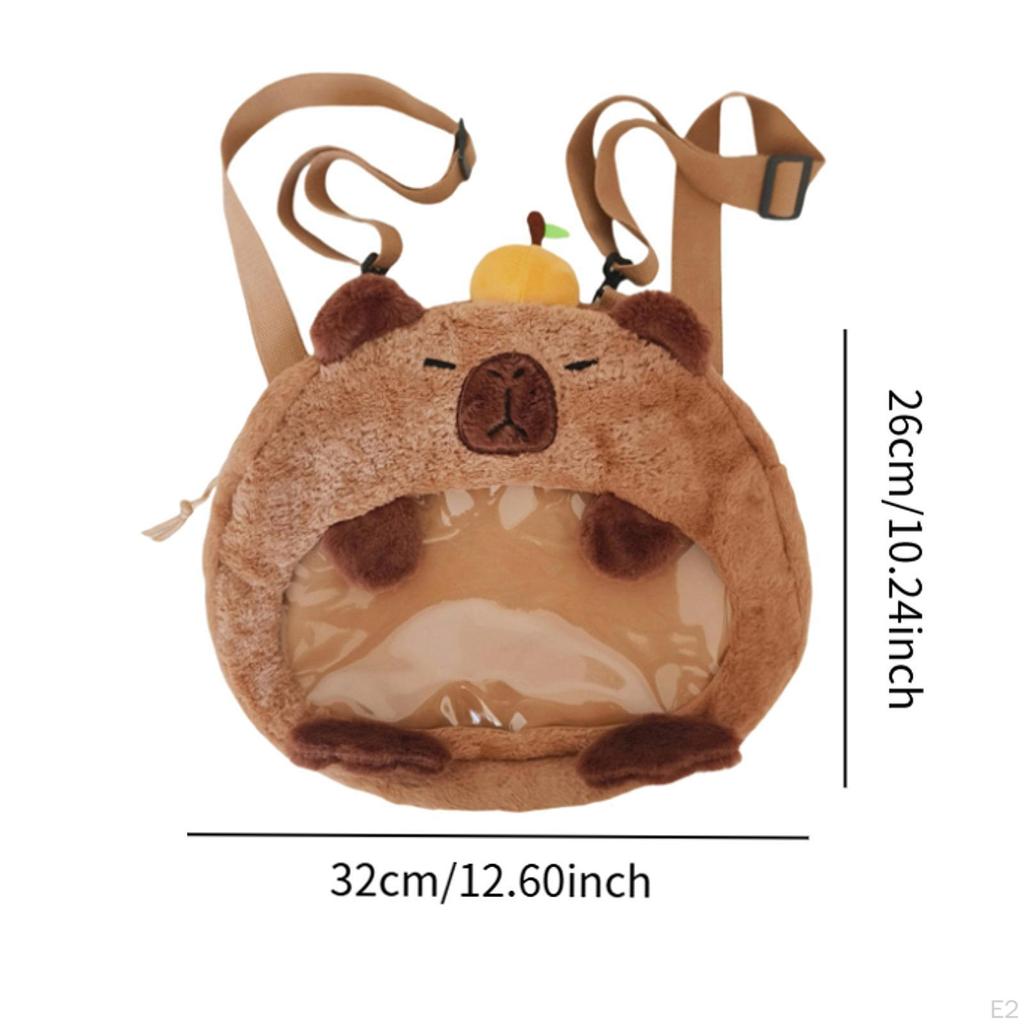 Capybara Backpack Birthday Gift Funny for Shopping Women Camping Travel