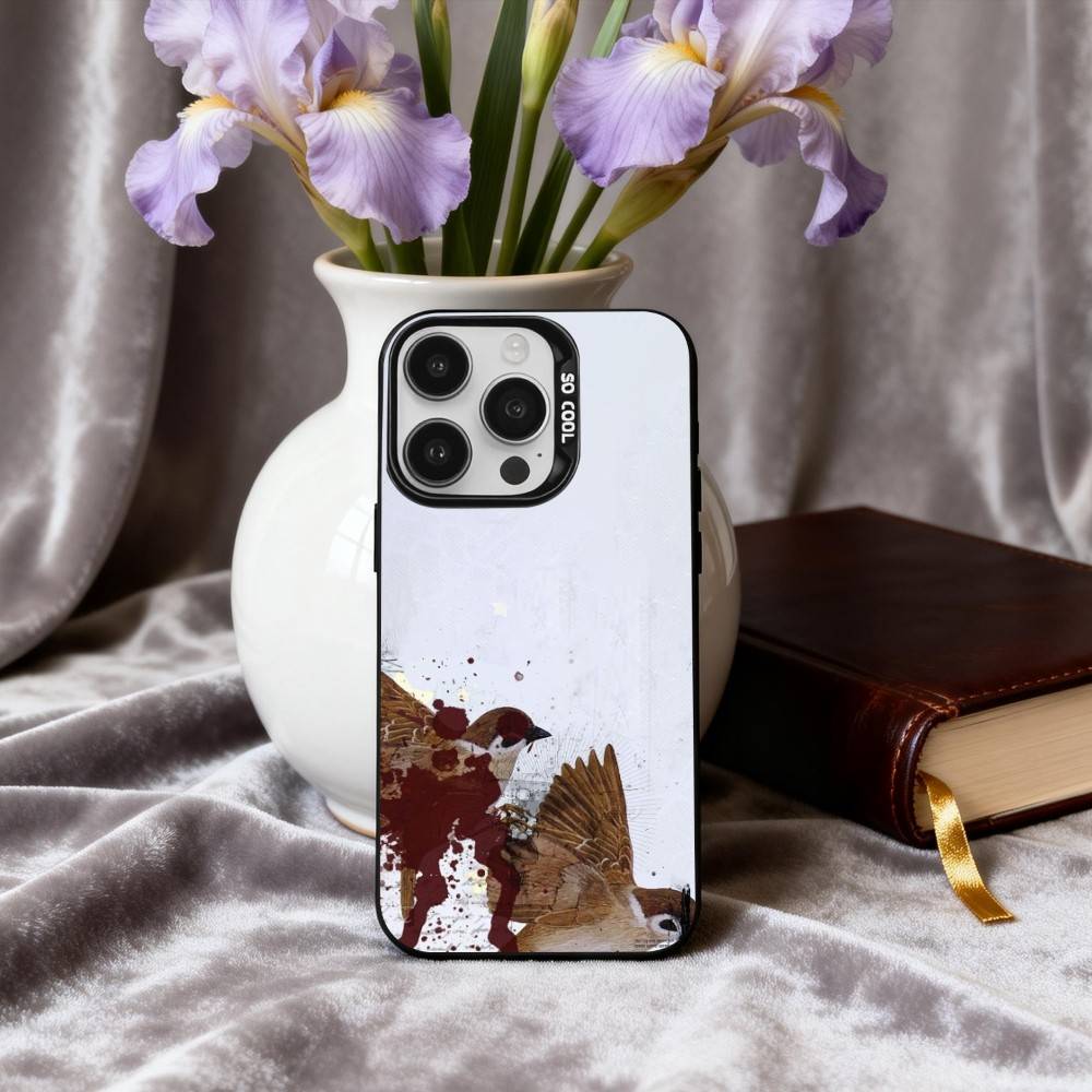 B-Bring M-Me the Horizon Band Phone Case For iPhone17,16,15,14,13,12,11 Plus,Pro Max Candy Silver Plated Inside Cover