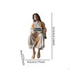 Jesus Statue Figurine Compact Modern Unique Ornament Miniature Sculpture for Dashboard Home