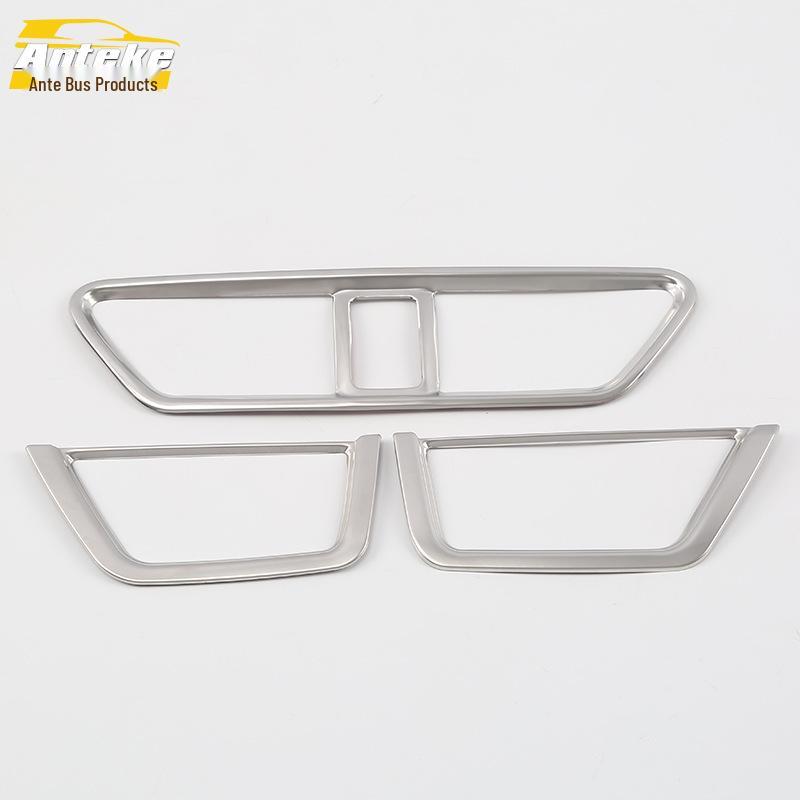 

18 Kiasportage Front Row Air Vent Bright Ring & Center Console Trim