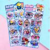 New Zootopia 3D Shake Stickers Diy Nick Notebook Album Diary Handbook Decorations Cute Judy Anime Stationery For School Students