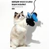 Realistische fliegende Beute Katze Gadgets Intelligente Sensorik Klappendes Schmetterling Spielzeug, Flügelbewegung Kätzchen Jagen Pirschen Anspringen Fesselnde Spielzeuge für Solo