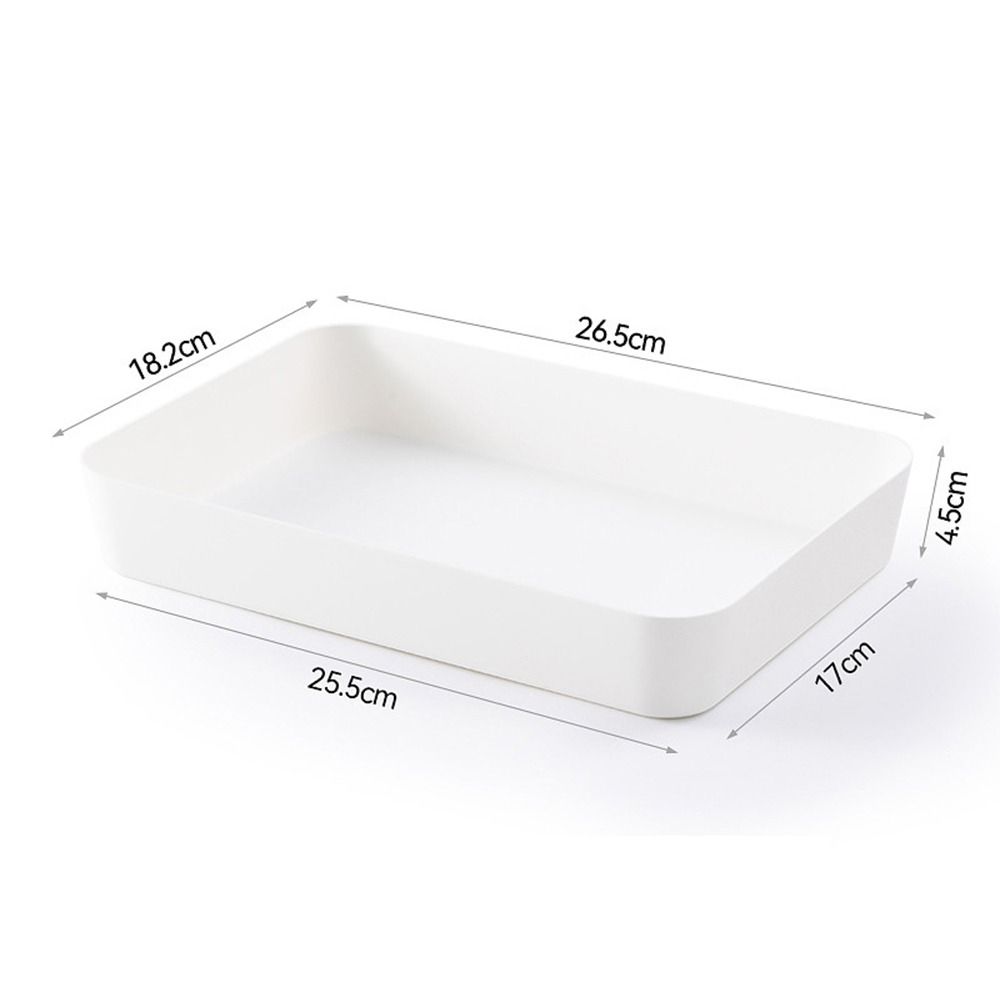 

Stackable Drawer Divider Storage Box Plastic Documents File Organizer Home Office L