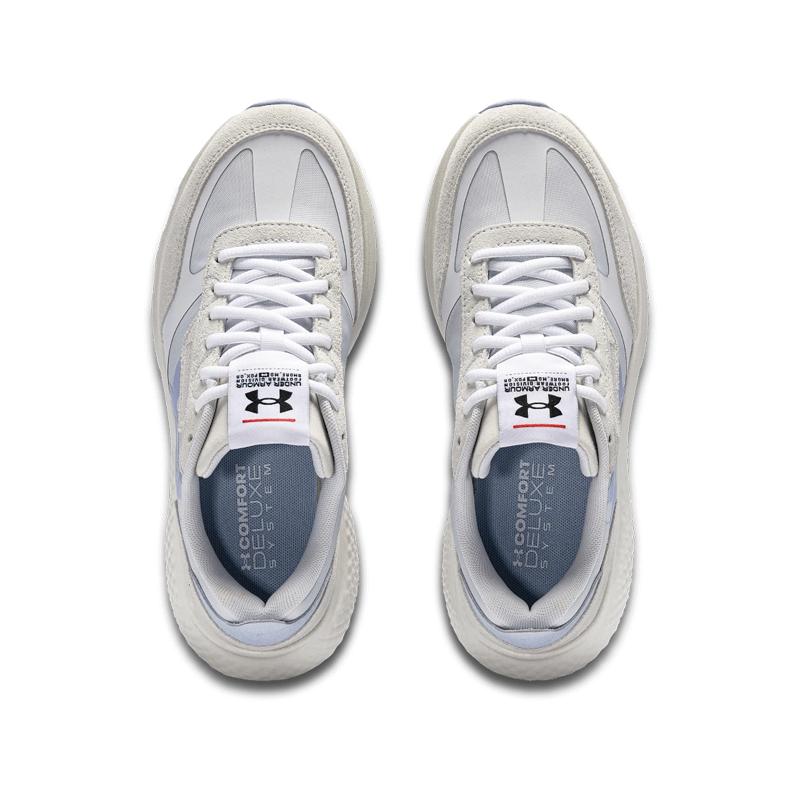 Under Armour UADecoy Lux Comfortable Breathable Shock Absorbing Durable Low Top Casual Running Shoes Women Sneakers Light-Blue 3028614-100