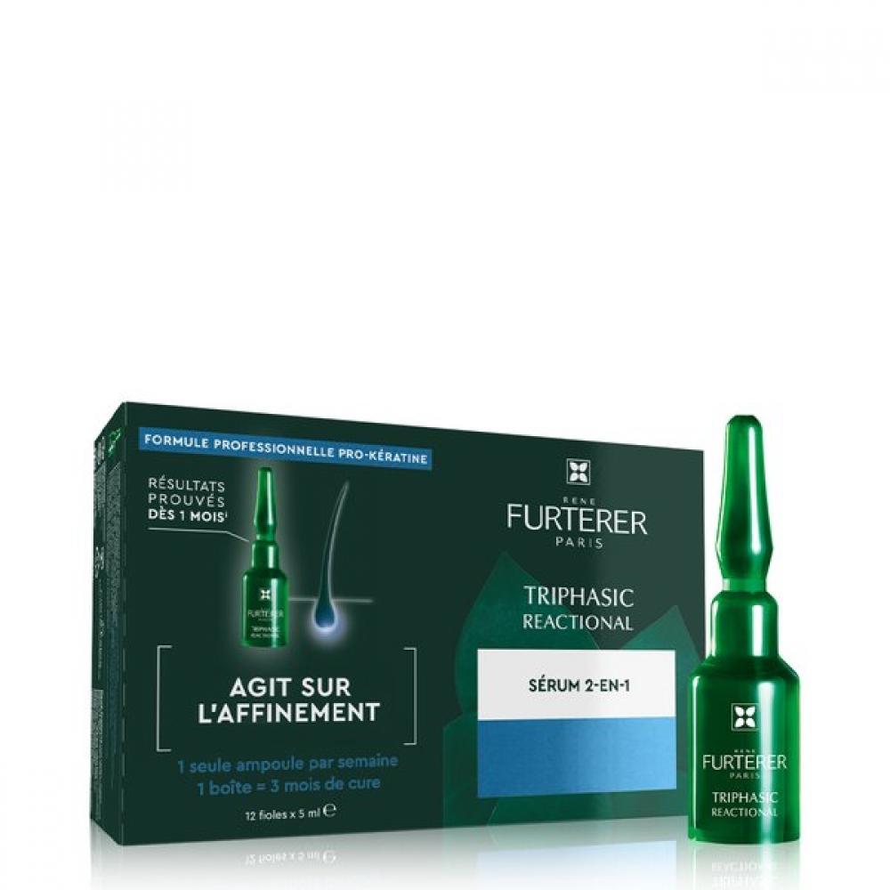 Rene Furterer Tri Active Sos Ampoule  5ml 12ea  +random Shampoo 200ml Gift 