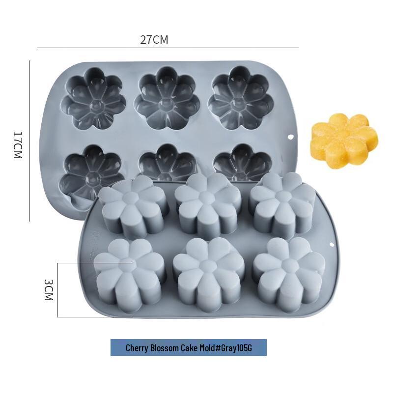 Cherry Blossom Petal Cake Mold Set