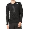 T Shirts Men's Black Crew Neck Moderate GT9516