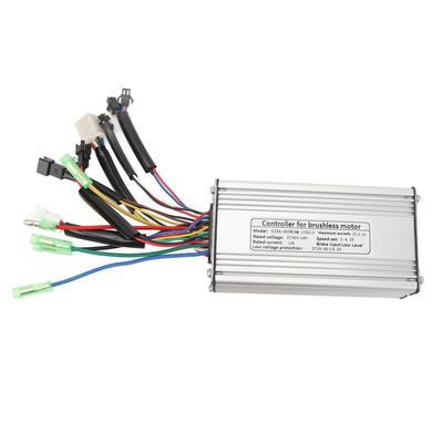 Controler Undă Pătrată 25A Controler Bicicletă Electrică 36V 48V Carcasă Metalică cu Conector SM pentru Motor 750W