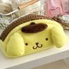 Cute Fluffy Plush Cosmetic Bag Large Capacity Cartoon Zipper Pencil Case Storage Pouch Holiday Gift