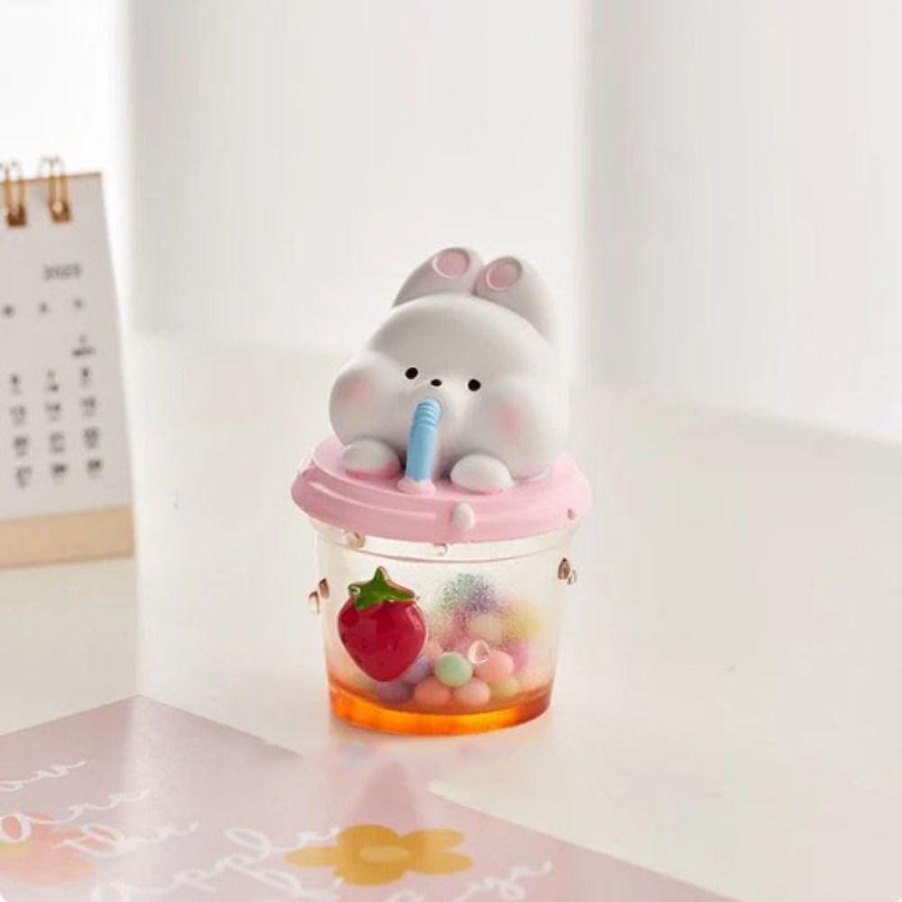 New Cartoon Style Fruit Colorful Doll Ornaments Home Accessories Hand Cute Ornaments Modern Creative Resin Animals Statue