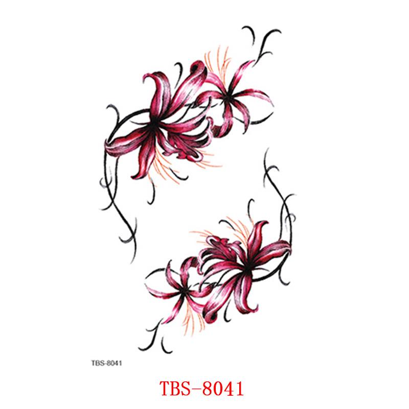 Waterproof Tattoo Sticker, Small Flower Arm, Totem, Semi-Permanent Tattoo Sticker Tattoo
