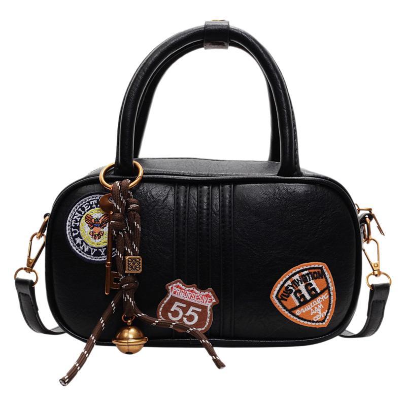 2025 New Premium Women's Bag Handbag Shoulder Backpack Badge Large Capacity Premium Bag