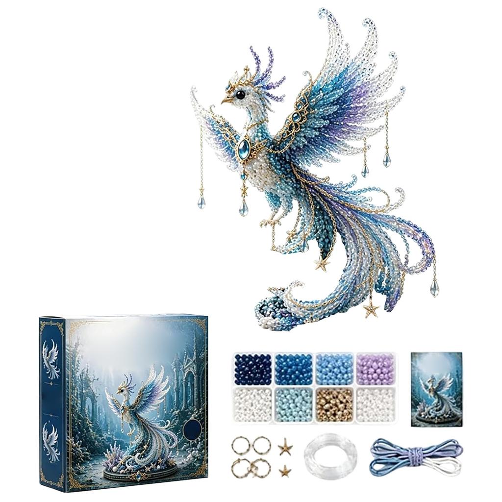 Ozean Legende Tier Perlen DIY-Set Wal Bastelset mit Perlen und Zubehör für handgefertigten Schmuck und Dekorationsprojekte