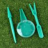 Plastic Soil Sieve Filter Mesh Round Soil Dirt Sifter For Soil Stone Sifting Filtration Home Garden Flower Plant Nursery Tools