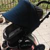 Canopy Pare-soleil Universel pour Poussette pour Bébé avec Protection Solaire Coupe-vent
