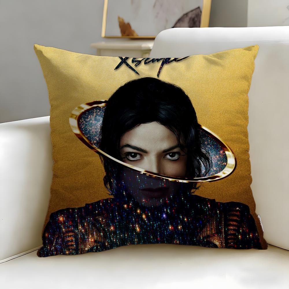 Классический певец Майкл Джексон Наволочка Мягкая Легко стирающаяся Наволочка Универсальная для Дивана Кровати Путешествий и Офиса 30X30cm