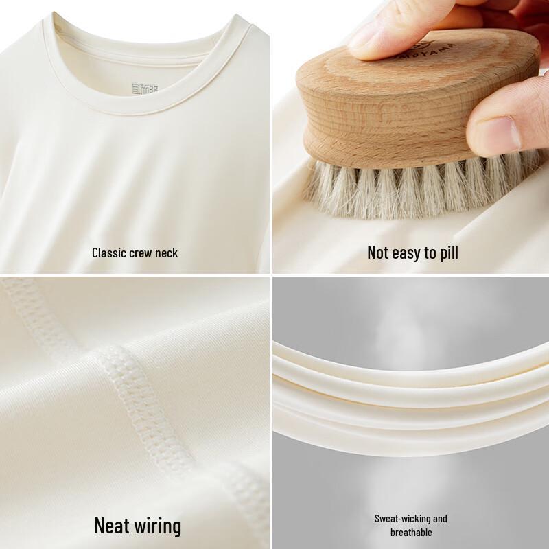 Yi Er Shuang Women's 100-Count Modal Thin Thermal Underwear Set