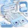 2025 Astronaut XL Blue Pencil Case: Multi-functional Stationery Box for Primary School Boys