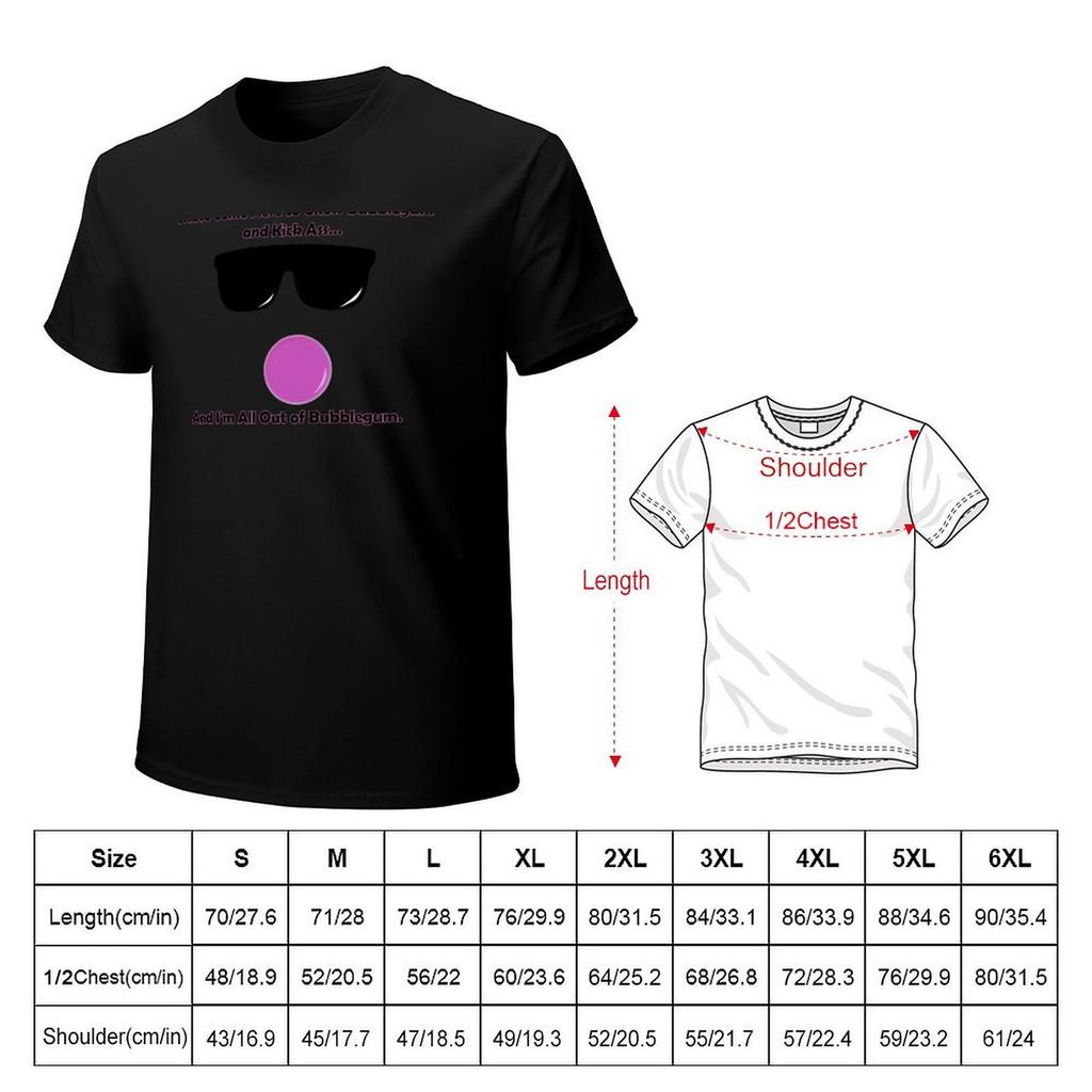 Here to chew bubblegum TShirt Anime tshirt luxury tshirt sweat clothes for men