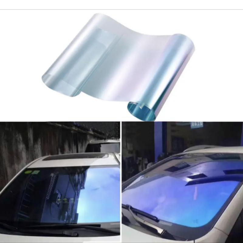 Home Window Glass Films Black Pink Car Window Film UV Protector Films Summer Car Auto Car Window Privacy Sticker
