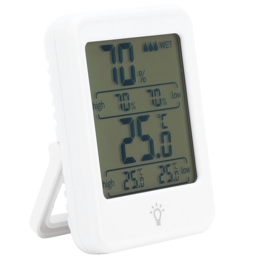 1 Thermometer Hygrometer Digital Temperature Humidity Meter  with LCD Display Backlight