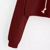 Women's Hoodie Appliques Pinapple Sweatshirt Long Sleeve Pullover Tops Blouse