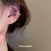 Zirkonia-Ohrclips mit Diamantenbesatz, Dreiteiler, Persönlichkeit und Temperament, kalter Stil, ohne Ohrlöcher, Ohrknochenclips, neue Ohrringe für Damen