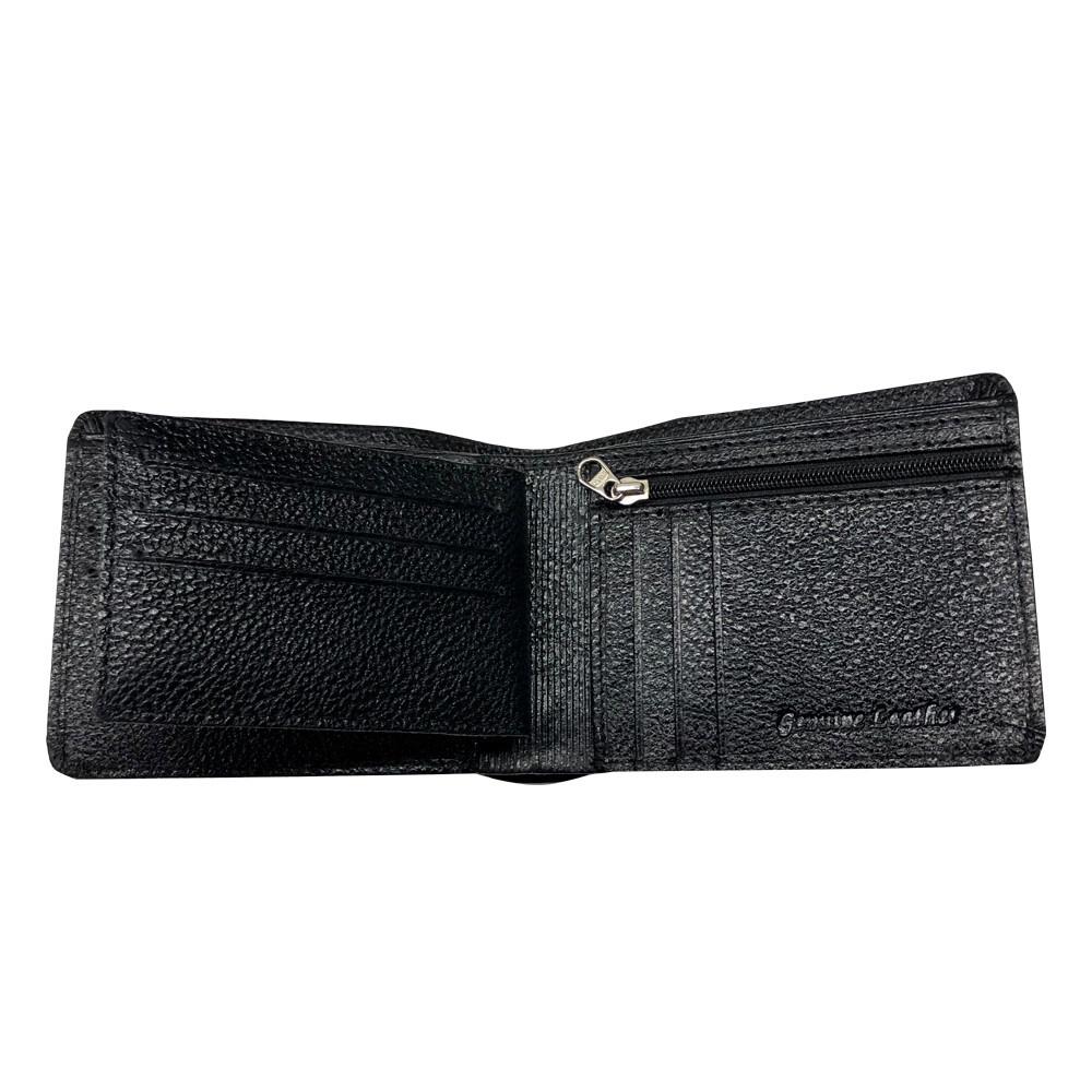 RSINC Genuine Leather Handmade Credit Card Id &Cash Wallet Cash Bifold Black BL B0DS8D5W6T