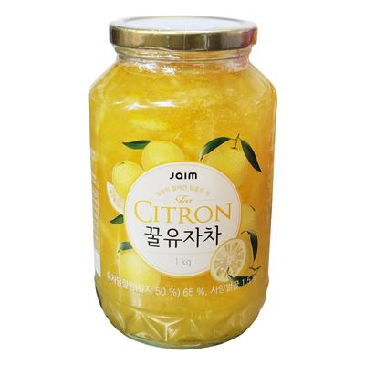 Süßer Honig-Zitronen-Tee mit Honig ZITRONE JAIM TEE Home Cafe Ade Joghurt Marmelade