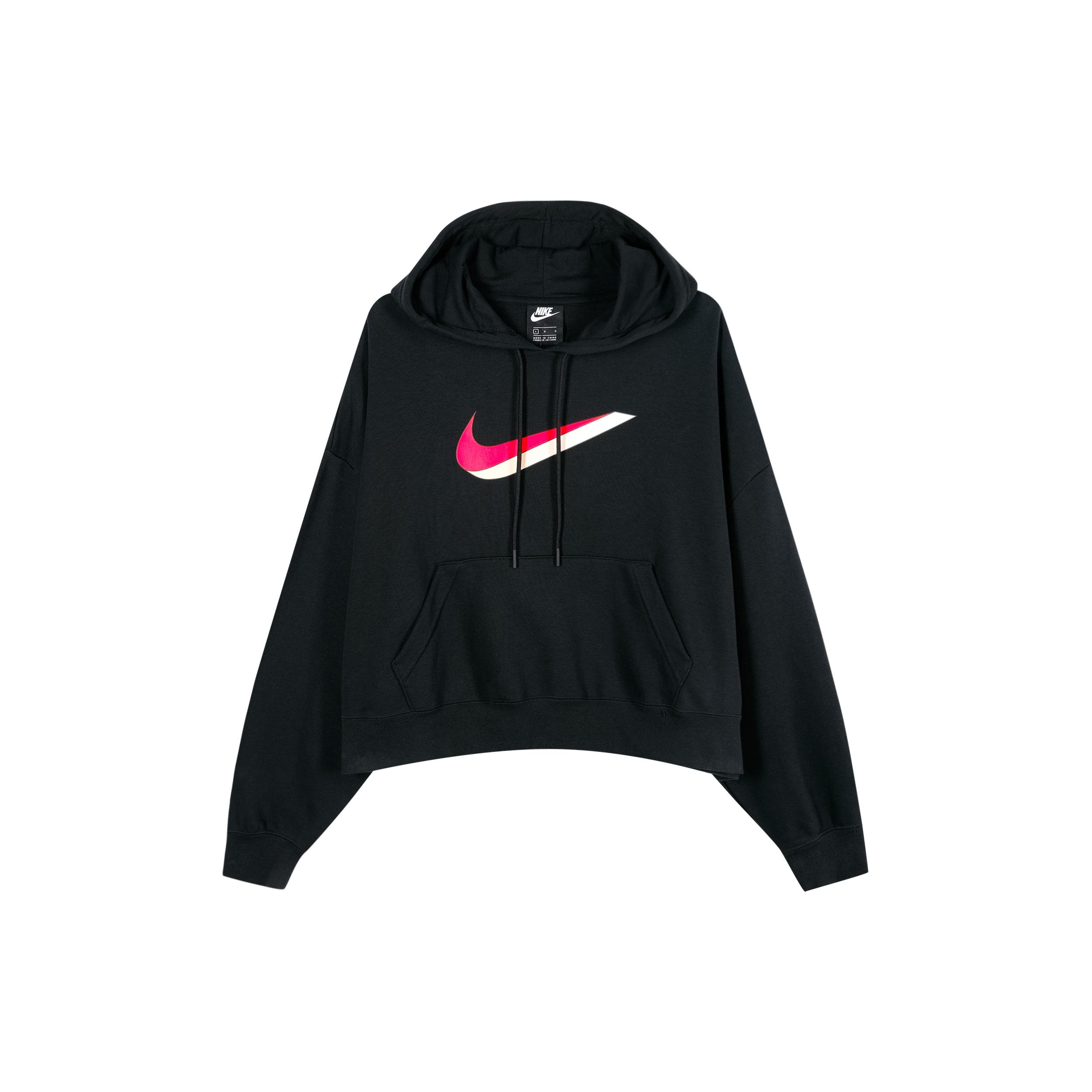 Nike Sportswear Icon Clash Fleece Hoodie  Black  Men s CU5109-010 XL