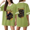 Women's Short Sleeve Letter Print Casual T-Shirt for Everyday Wear