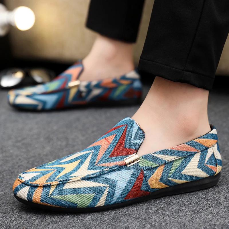 

MAEDEF Лоферы Мужские Повседневные Вечерние Ленивые Туфли Мужские Мокасины Мужские Туфли-Лоферы Удобные Балетки Свадебные Для Ходьбы Мужские Туфли для Вождения 40 синий