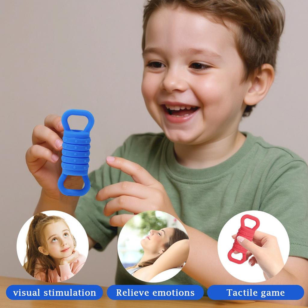 Fun Finger Toys For All Ages Food Grade Silicone Finger Decompression Toys Stretchable And Easy To Clean