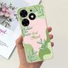 For Tecno Spark Go 2024 Case Cute Flower Love Pattern Candy Color Soft Silicon Slim Phone Back Cover For Spark Go (2024) BG6