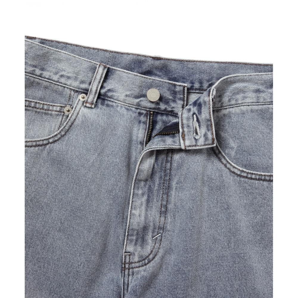 Thisisneverthat Washed Denim Short Washed Blue