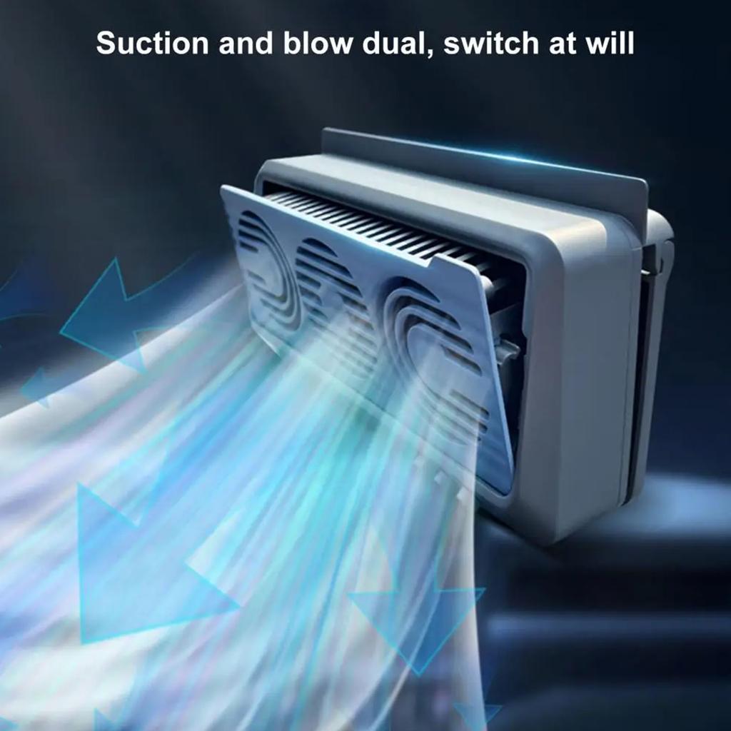 Portable Solar Powered Auto SUV Cooling Exhaust Fan 3 Fans for Efficient Air Circulation and Comfort Temperature Control
