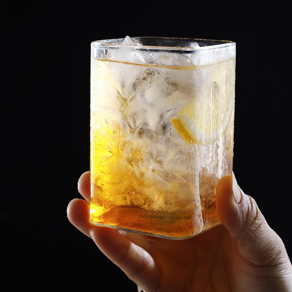 Highball Drinking Cup Tumbler Thickened Borosilicate Tea Mug Suitable for Birthday Gift Party Home
