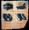 Jinrong Schuhputzset: Inklusive schwarzer und farbloser Politur, Lederpflegeöl, Wildschweinborstenbürste und Schuhanzieher als Geschenk.