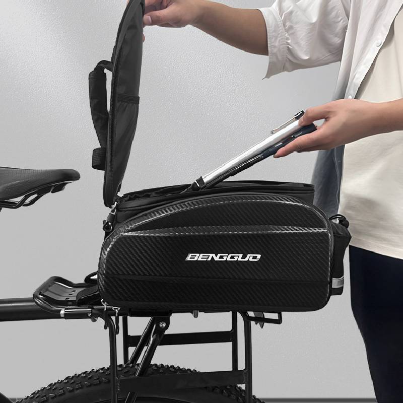 Fahrrad-Satteltasche mit wasserdichtem EVA und Polyester für die Aufbewahrung am Mountainbike