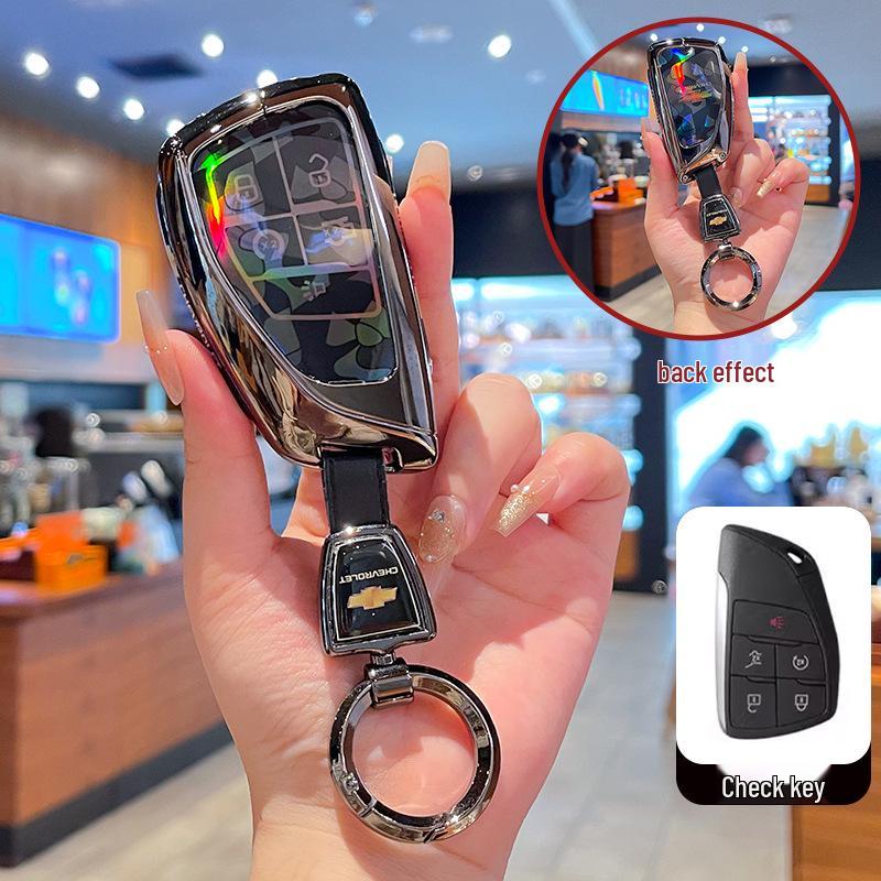 Chevrolet Equinox 2025 Premium Key Case with Metal Buckle - Full Coverage Accessories