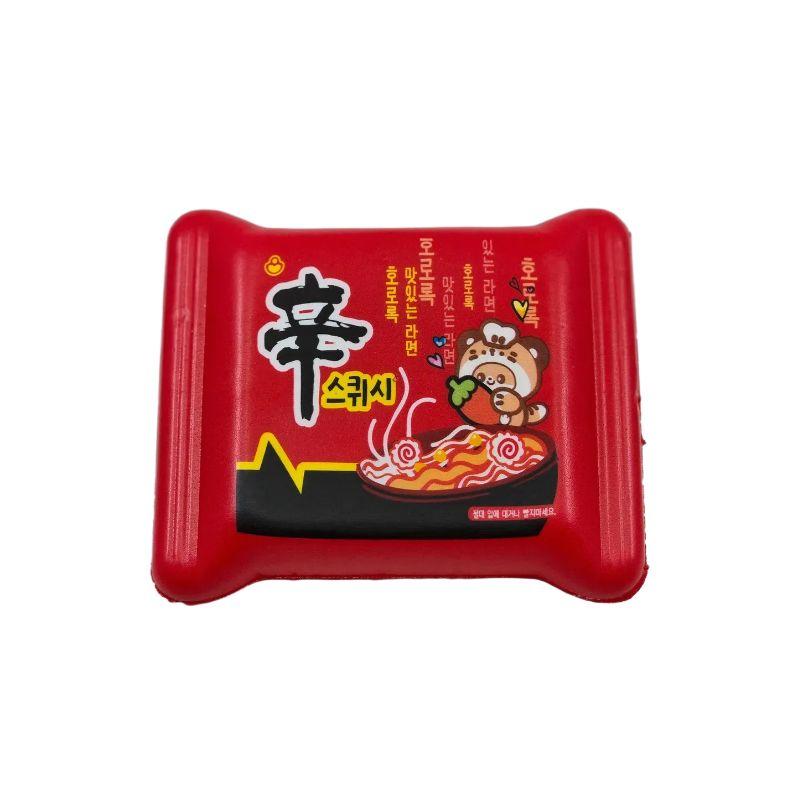 Korėjietiški Ramen Squishy - 6 vnt. mielų streso malšinimo žaislų rinkinys