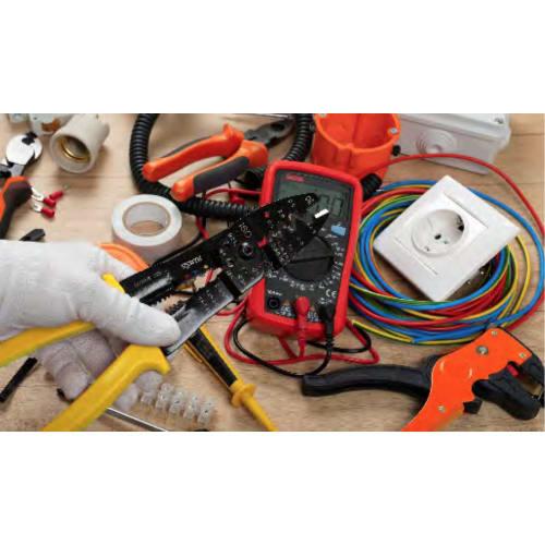 IWISS Cord Pliers, Electrician's Pliers for Crimping, Stripping, and Thread Cutting (Compatible with Open Barrel, Bare, and Insulated Terminals, WS-04